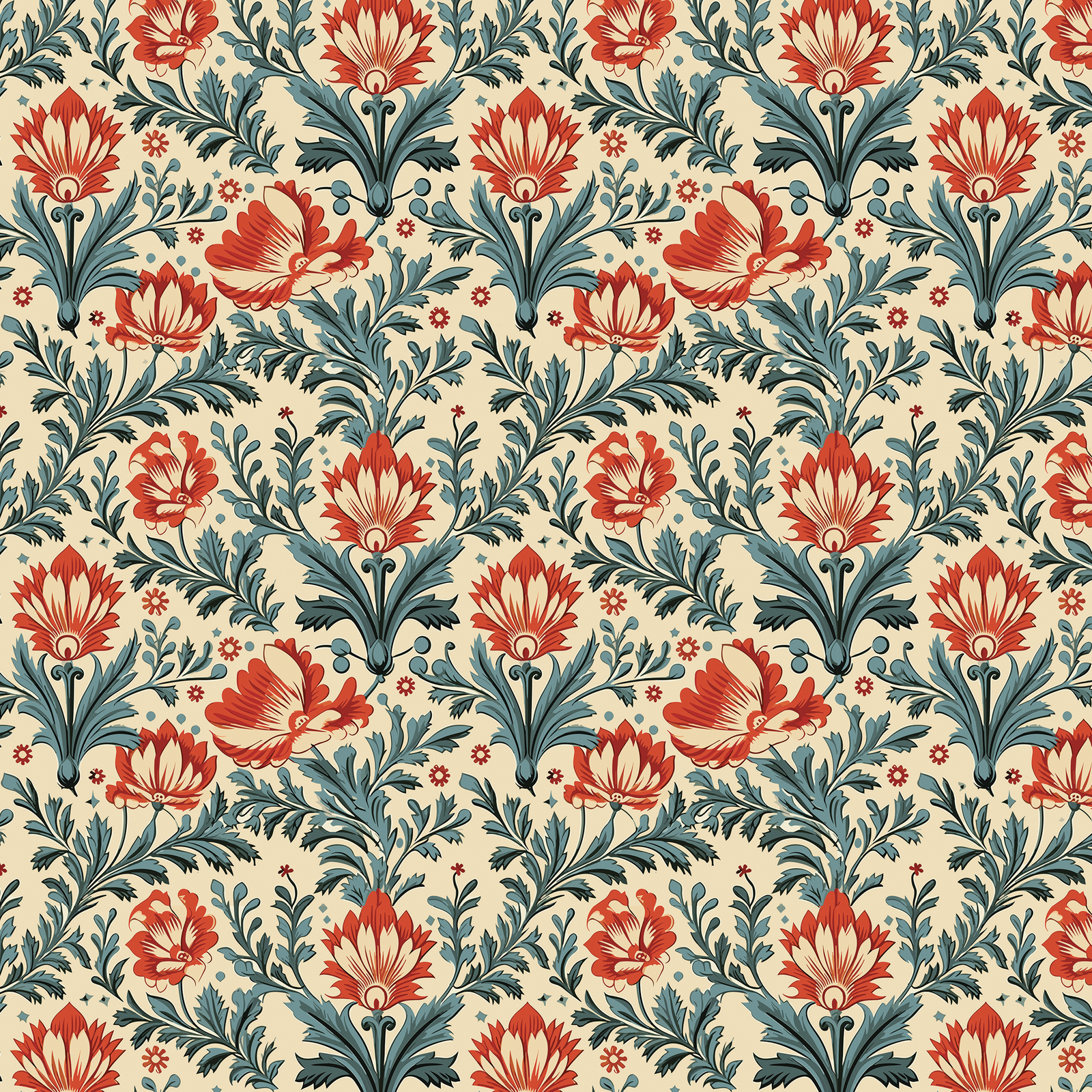 Crafter's Companion 8"x8" Special Finish Pad - Heritage Florals