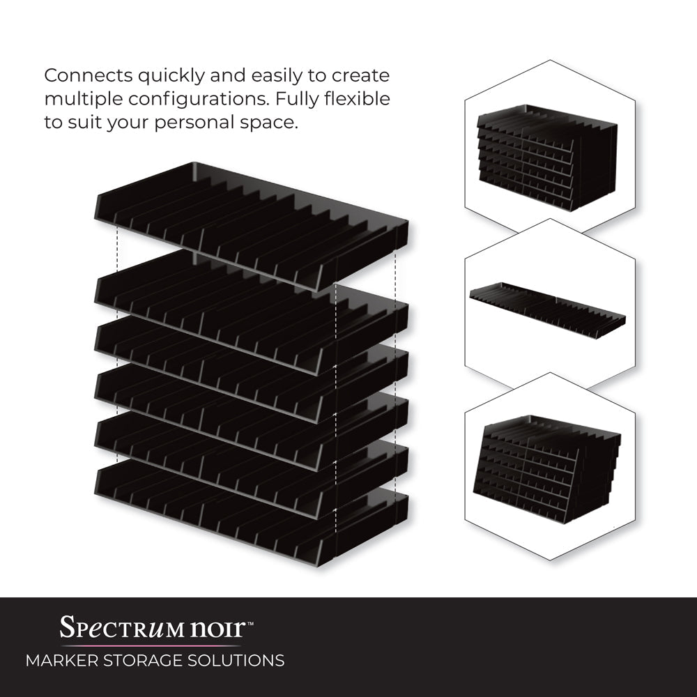 Spectrum Noir Universal BLACK Pen Trays Trays Crafters