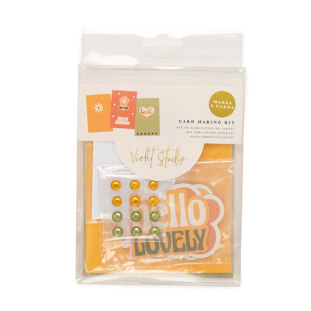 Violet Studio Mini Card Making Kit - Blooms