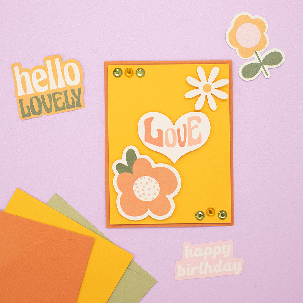 Violet Studio Mini Card Making Kit - Blooms