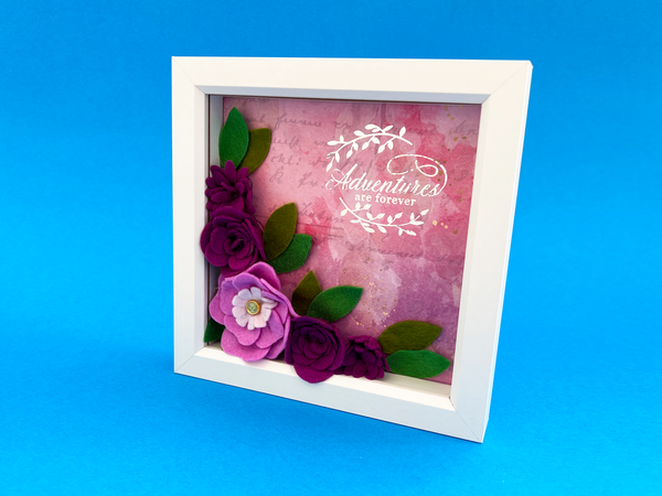 Craft a beautiful keepsake frame with Multi Craft Flower Dies