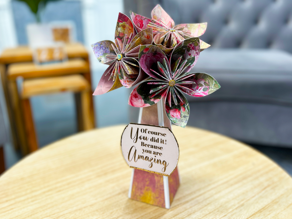 How to make paper flowers