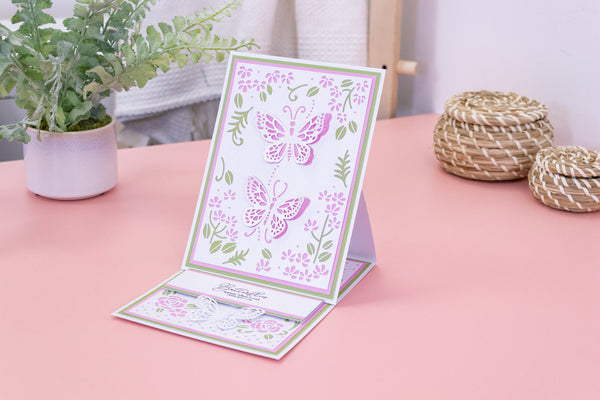How to craft an easel card with 3-in-1 Gemini Dies