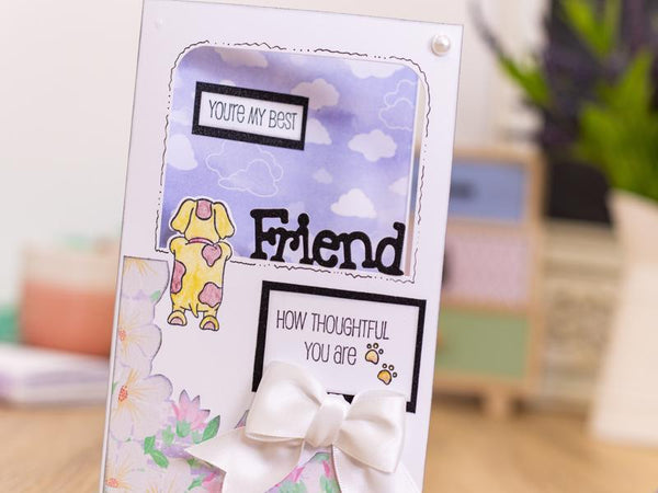 How to use the Peek-A-Boo Stamp and Dies