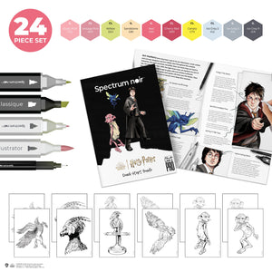 The contents of the Magical Companions Pro Art Kit by Spectrum Noir