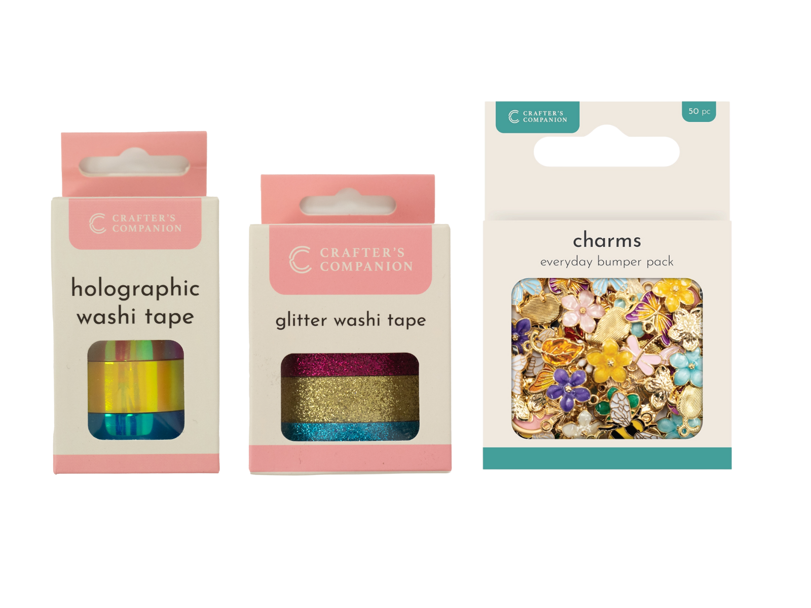 Crafter's Companion Washi Rolls & Everday Charms SHOWSTOPPER