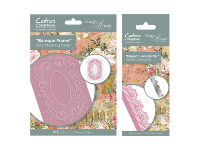 Nature's Garden Vintage Rose Duo