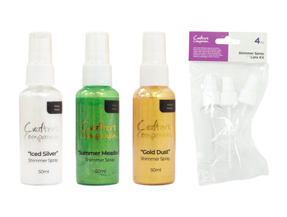Crafter's Companion Shimmer Spray Selection