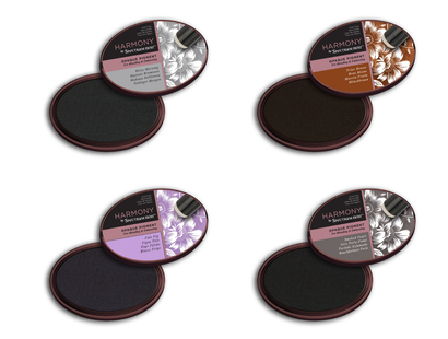 Spectrum Noir Harmony Opaque Pigment Inkpad 4pc Stamping Selection