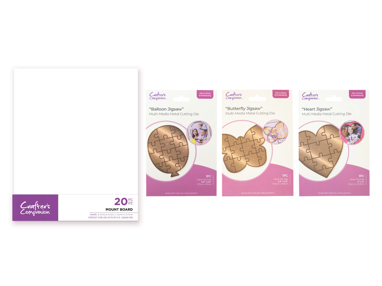 Crafter's Companion Jigsaw with Mount Board Collection