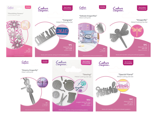 Crafter's Companion Mini Die 7pc Selection