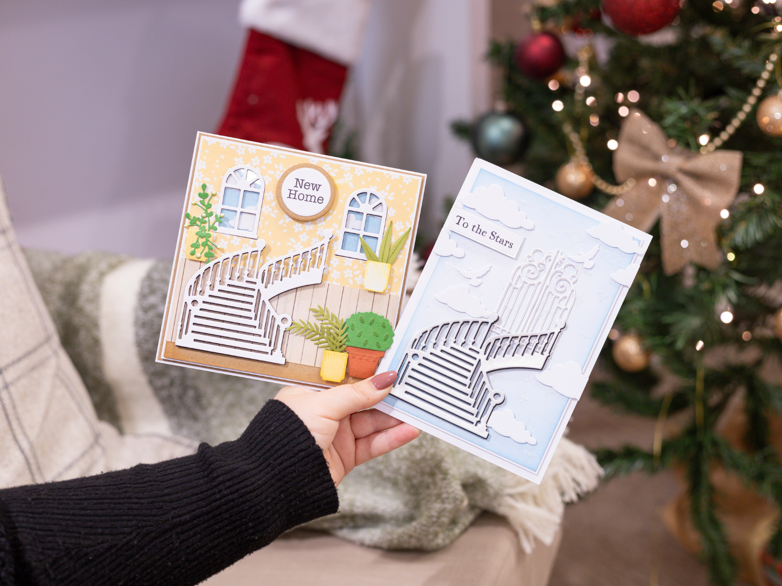 Crafter's Companion Staircase Scene SHOWSTOPPER