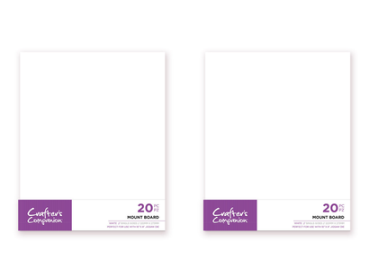 Mount Board 8.75"x10.75" Twin Pack