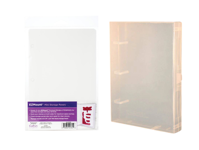 Mini Binder with Stamp Storage Panels