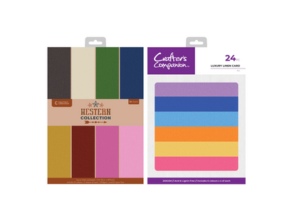 Crafter's Companion Luxury Linen Card Duo