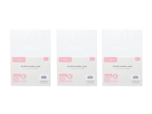 Crafter's Companion Alcohol Marker Card 3pk collection