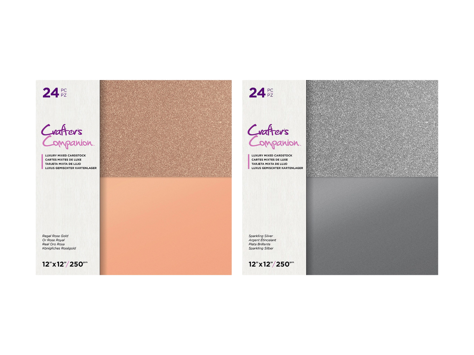 Crafter's Companion Luxury Mixed Card 12" Pads Duo