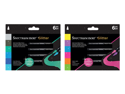 Spectrum Noir Glitter Marker 12pc Collection