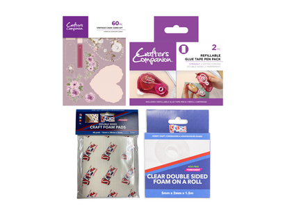 Crafter's Companion Vintage Cake Card Kit Explorer Kit