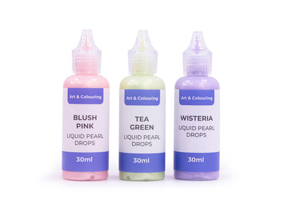 Crafter's Companion Pearl Drops Pastels 3 Pack