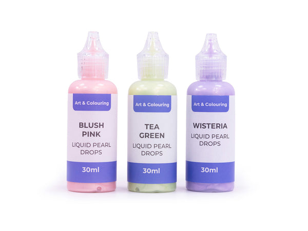 Crafter's Companion Pearl Drops Pastels 3 Pack