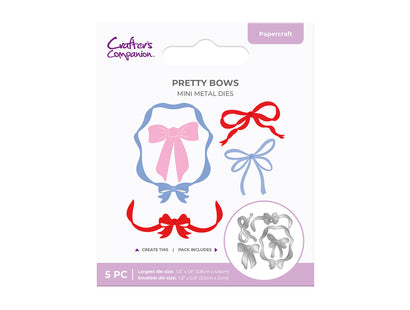 Pretty Bows Mini Metal Die Set