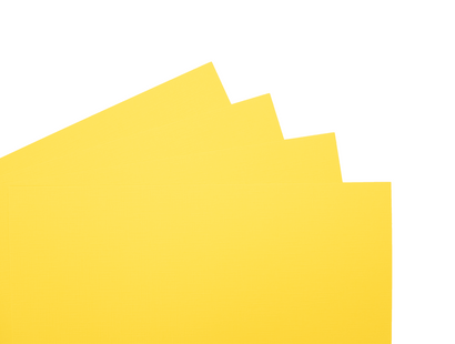 Arden Creative Studio Premium Cardstock Sunflower Yellow 12" x 12" - 20 Pack