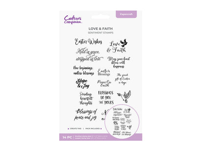 Easter Sentiment Stamp Set