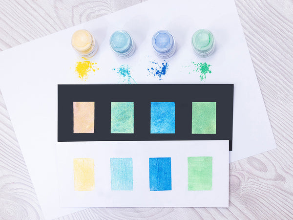 Aqua Shimmer Illusion Powders 4pc