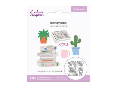 Bookworm Mini Metal Die Set