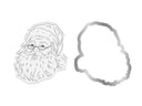 Crafter's Companion Retro Christmas Collection Stamp & Die Set - Santa