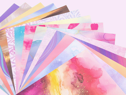 Crafter's Companion My Special Papers Box 12"x12" - Pearl