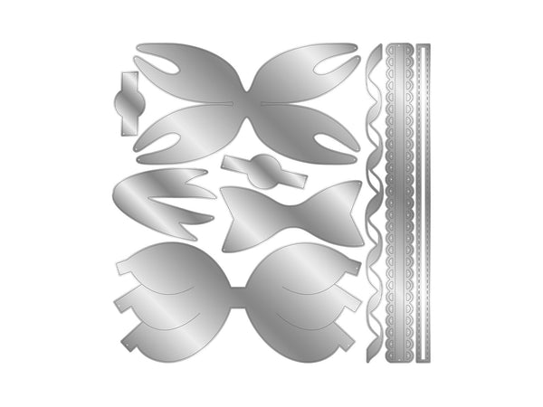 Crafters Companion Metal Die - Beautiful Bows