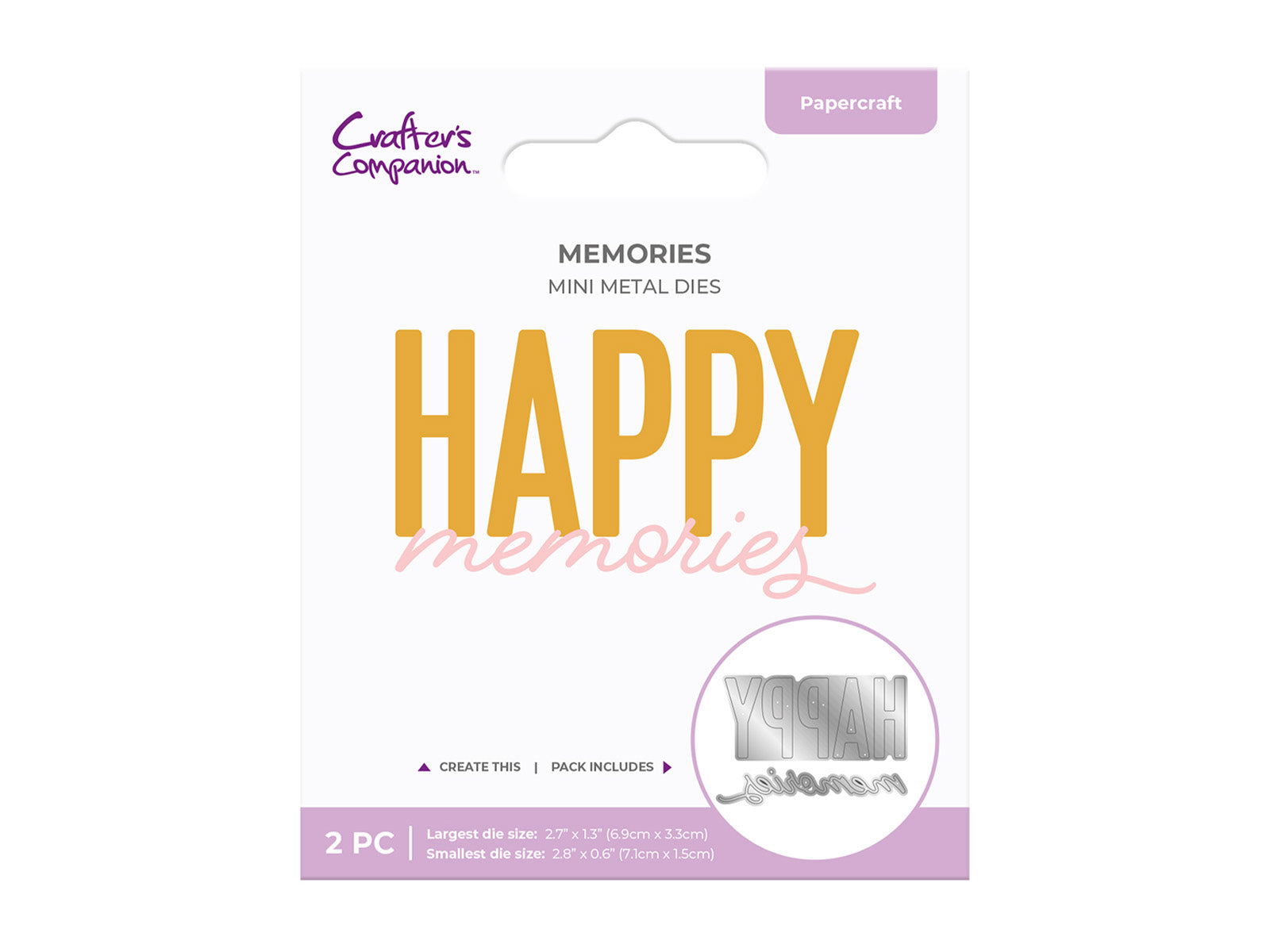 Memories Mini Metal Die Set