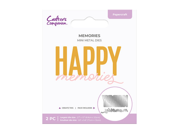 Memories Mini Metal Die Set