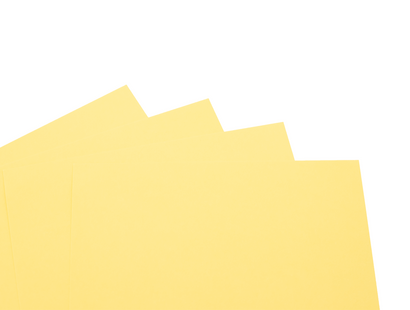 Arden Creative Studio Premium Cardstock Canary Yellow A4 - 20 Pack