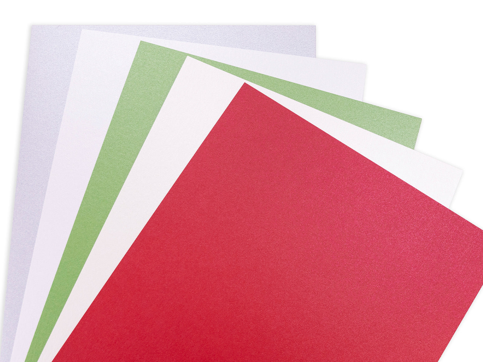 Crafter's Companion A4 Festive Pearl Card - 20 Sheets