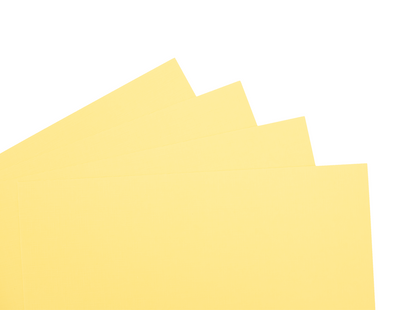 Arden Creative Studio Premium Cardstock Canary Yellow 12" x 12" - 20 Pack