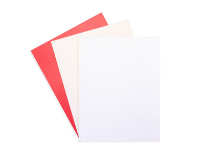 Crafter's Companion 8.5"x11" Pearl Card Pack - Hint of Christmas 
