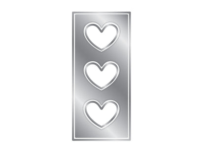 DL Heart Aperture Metal Die
