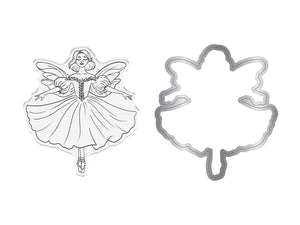 Sara Signature A Christmas Dream Stamp and Die - Sugar Plum Fairy