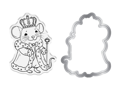 Sara Signature A Christmas Dream Stamp and Die - King Mouse