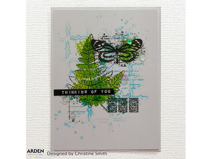 Arden Creative Studio Maker Series Fern Valley Layering Clear Stamp Set