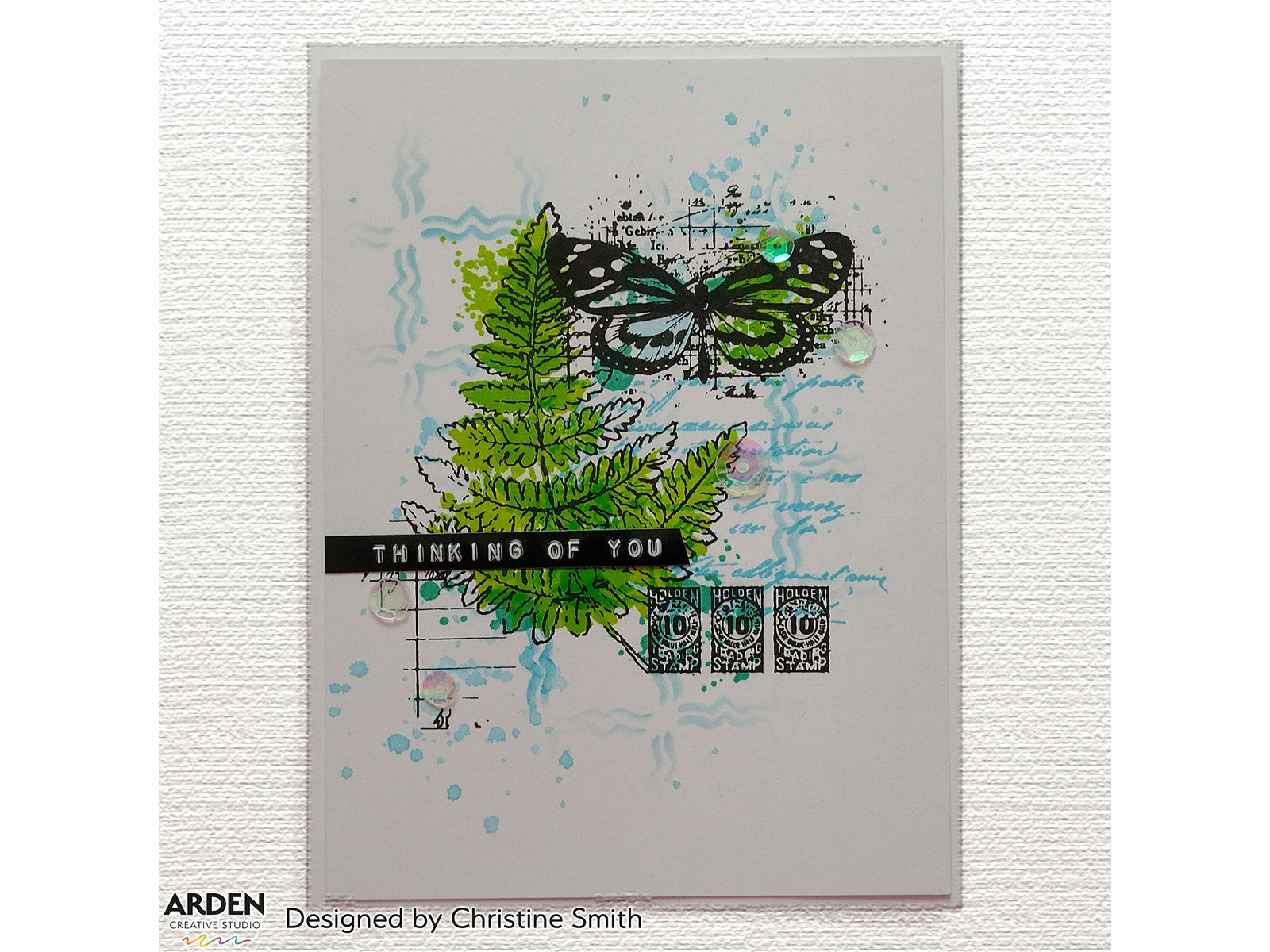 Arden Creative Studio Maker Series Fern Valley Layering Clear Stamp Set
