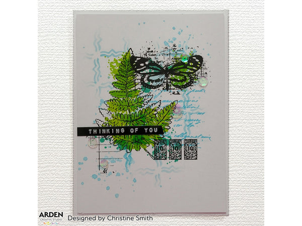 Arden Creative Studio Maker Series Fern Valley Layering Clear Stamp Set