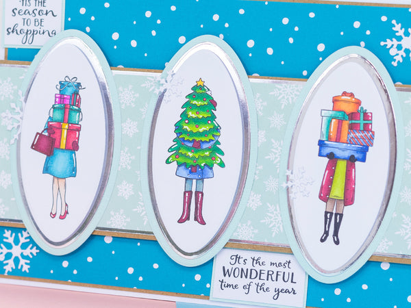 Crafter’s Companion Photopolymer Stamp - ‘Tis the Season to be Shopping