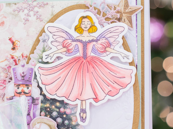 Sara Signature A Christmas Dream Stamp and Die - Sugar Plum Fairy