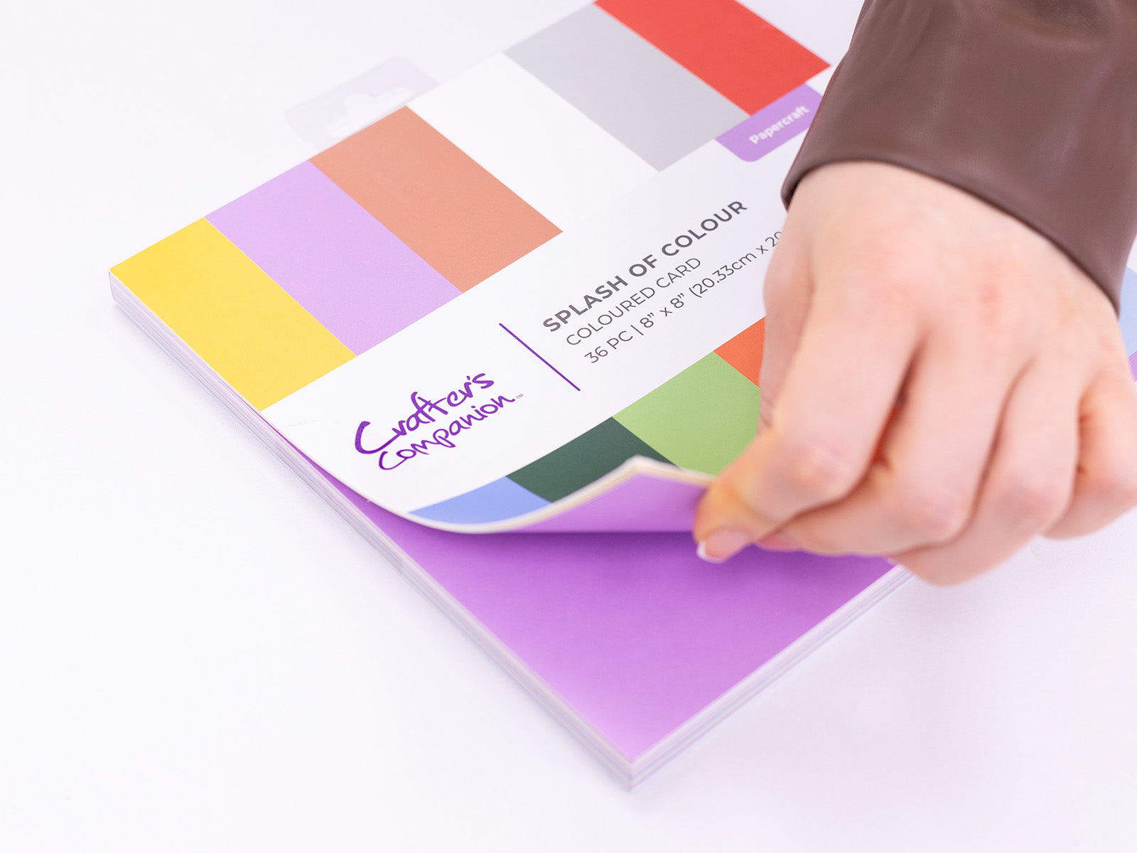 Crafter's Companion 8x8" Paper Pad Splash of Colour