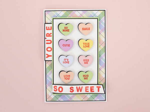 Crafter’s Companion Stamp & Die Kit - Love Hearts