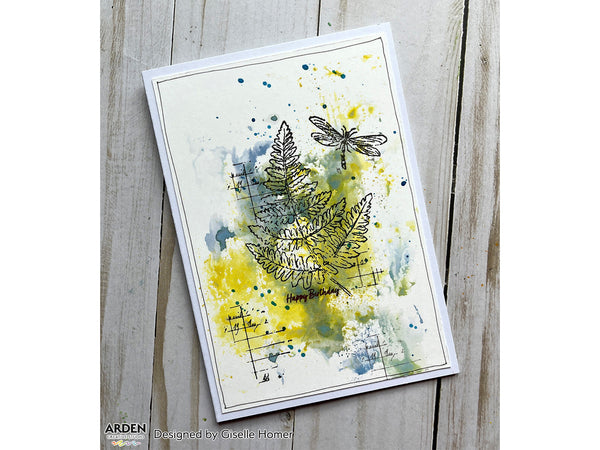 Arden Creative Studio Maker Series Fern Valley Layering Clear Stamp Set